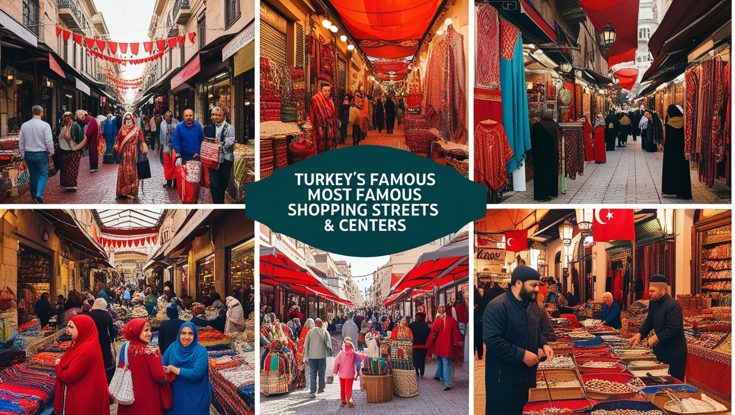 Turkey`s Most Famous Shopping Streets and Centers